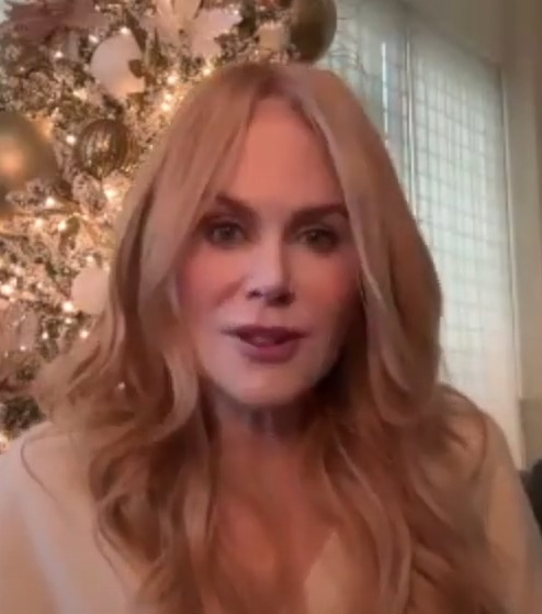 Nicole Kidman in December 2024 (not at the Chanel show)